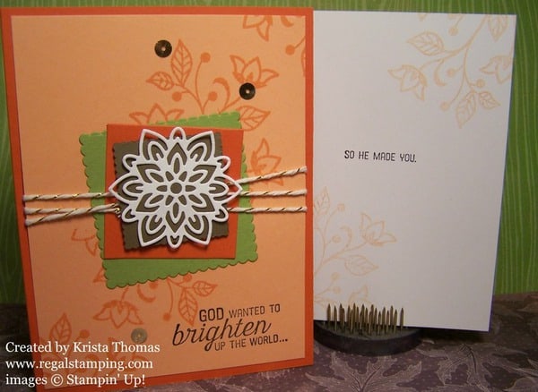 Stampin' Up! Flourishing Phrases | Regal Stamping